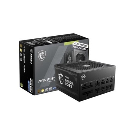 MSI MAG A750GL PCIE5 Power Supply unit 750W 20+4 pin ATX Black