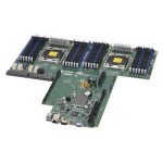 ซุปเปอร์ไมโคร MBD-X10DRU-I+ Socket LGA2011 Intel C612 Chipset Proprietary System Board