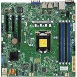 ซุปเปอร์ไมโคร MBD-X11SCL-F-B X11SCL-F Socket LGA1151 Intel C242 Chipset Micro-ATX System