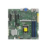 ซุปเปอร์ไมโคร MBD-X12SCZ-F-B X12SCZ-F Socket LGA1200 Intel W480E Chipset Micro-ATX