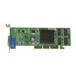 เอ็นวิเดีย MS8839I MSI GeForce2 Mx200 AGP Video Graphics Card