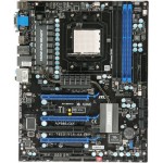 MSI NF980-G65 Socket AM3 NVIDIA nForce 980A SLI Chipset ATX System Board (Motherboard) Supports Phenom II/Athlon II/Sempron DDR3 4x DIMM