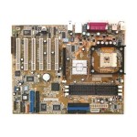 เอซุส P4B266 Intel 845 DDR Chipset DDR 3-Slot ATA-100 ATX (Motherboard)