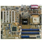 เอซุส P4P800-SE Intel 865PE Chipset Intel Pentium 4 DDR 4x DIMM 2x SATA