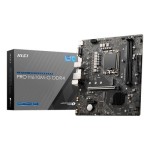 MSI PROH610MGD4 Pro H610M-G DDR4 Socket LGA1700 Intel H610 Chipset Micro-ATX System Board (Motherboard) Supports Pentium Gold/Core 12th Gen Processor DDR4 SDRAM