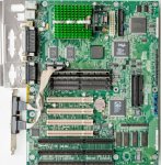 ไทอัน S1562 Dual Socket 7 motherboard. Intel 430HX chipset. 256k cache.