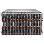 ซุปเปอร์ไมโคร SBE-614E-422 SuperBlade 14 Blade Enclosure including 4x 2200W PSU and CMM