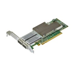 [SNS540-BDEC] Dell Broadcom 57508 Dual Port 100GbE QSFP Adapter, PCIe Full Height, Customer Kit