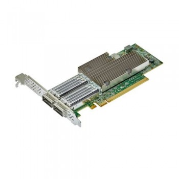 [SNS540-BDEC] ราคา จำหน่าย Dell Broadcom 57508 Dual Port 100GbE QSFP Adapter, PCIe Full Height, Customer Kit