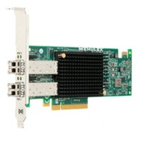 [SNS540-BDHR] Dell Emulex LPe31002 Dual Port 16GbE Fibre Channel HBA, PCIe Full Height, Customer Kit, V2
