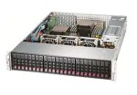 ซุปเปอร์ไมโคร SSG-2028R-E1CR24L SuperStorage SSG-2028R X10DRH-IT 24x2.5 2x2.5