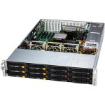 ซุปเปอร์ไมโคร SSG-621E-ACR12L 2U front-loading storage server with 12 hot-swap 3.5"