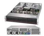 ซุปเปอร์ไมโคร SYS-2029U-E1CR25M-2 SuperServer SYS-2029U-E1CR25M X11DPU 2U 20x2.5 4xNVMe 2x2.5