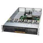 ซุปเปอร์ไมโคร SYS-212H-TN 2U UP Hyper with 8 hot-swap 2.5" NVMe/SAS/SATA bays and up