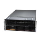 ซุปเปอร์ไมโคร SYS-421GE-TNRT DP Intel 4U Dual-Root PCIe GPU System with up to 10 GPUs