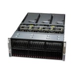 ซุปเปอร์ไมโคร SYS-440P-TNRT 4U 4-socket system with 48 DIMMs and 24 NVMe/SAS/SATA drive