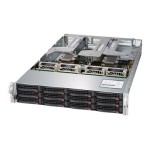 ซุปเปอร์ไมโคร SYS-6029U-E1CR4 SuperServer SYS-6029U X11DPU 2U 8x3.5 4xNVMe 2x2.5