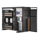 ซุปเปอร์ไมโคร SYS-741GE-TNRT Intel Xeon Dual Socket 4th/5th Gen LGA-4677 8-Bays front