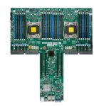 ซุปเปอร์ไมโคร X10DRG-OT-CPU Motherboard Dual Socket R3 LGA2011 Intel C612 Chipset