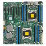 ซุปเปอร์ไมโคร X10DRH-CLN4 Socket LGA2011 Intel C612 Chipset EATX System Board