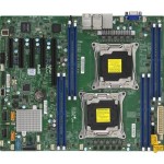 ซุปเปอร์ไมโคร X10DRL-LN4 Socket LGA2011 Intel C612 Chipset ATX System Board
