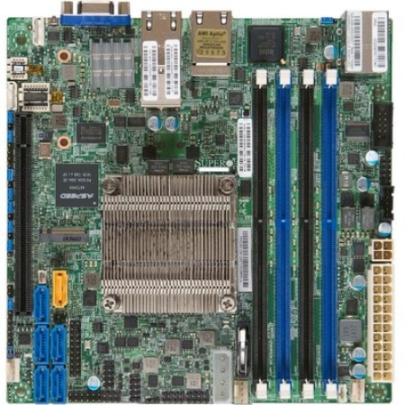 ซุปเปอร์ไมโคร X10SDV-12C-TLN4F+ MiniITX Intel Xeon D-1557 DDR4 FCBGA-1667 Motherboard