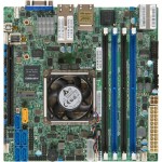 ซุปเปอร์ไมโคร X10SDV-TLN4F Socket FCBGA1667 System on Chipset Mini-ITX System Board
