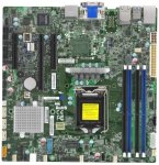 ซุปเปอร์ไมโคร X11SCZ-F-SM Socket LGA1151 Intel C246 Micro-ATX System Board
