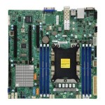 ซุปเปอร์ไมโคร X11SPM-TPF Socket LGA3647 Intel C622 Chipset Micro-ATX System Board