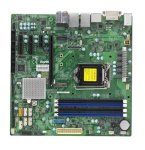 ซุปเปอร์ไมโคร X7SPA-H-D525 Socket FCBGA559 Intel ICH9R Express Chipset Mini-ITX System
