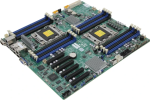ซุปเปอร์ไมโคร X9DRD-IT Dual Socket LGA2011 Intel C602 EE-ATX Xeon E5-2600 / v2
