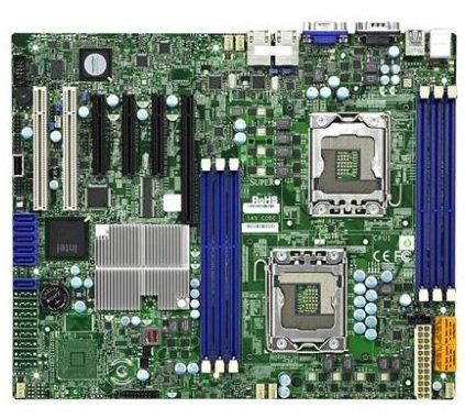 ซุปเปอร์ไมโคร X9DRX+-F Socket LGA2011 Intel C602 Chipset Proprietary System Board