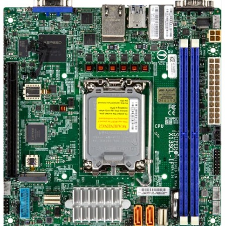 ซุปเปอร์ไมโคร X13SAQ Xeon Intel Q670E Chipset Single Socket LGA-1700 4x DDR5