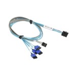 ซุปเปอร์ไมโคร CBL-0484L SATA Round Straight-Straight 0.55m Cable